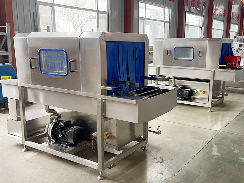 小型洗筐机清洗烘干系列